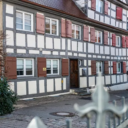 Fewo Im Alten Fachwerkhaus Bad Buchau Exterior photo